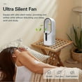 thumbnail image 4 of Desk Fan, Bladeless Fan 11.8 Inch Usb Table Fan With Touch Control 3 Cooling Speeds, Personal Fan For Bedroom Office, 4 of 5