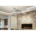 thumbnail image 6 of Led Ceiling Fan In Transitional Style 13.25 Inches Tall By 52 Inches Wide-Brushed Nickel Finish-Silver Blade Color Minka Aire Fans F556l-Bn, 6 of 10