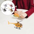 thumbnail image 2 of Miangastore Assorted Color Metal Airplane Adornment for Home Decor Durable Alloy Plane Model Ornament 4Pcs, 2 of 8