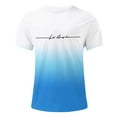 thumbnail image 4 of oqasdz Men T Shirts Oversized Summer Crew Neck Short Sleeve with City Print Basic Shirts Loose Casual Sports Shirts Tee Top, 4 of 4