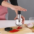thumbnail image 1 of Trituradora de verduras Manual de acero inoxidable con cortador de ajo y jengibre Ndcxsfigh Nuevos Originales, 1 of 9