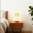 thumbnail image 5 of Small Lamps, Wicker Floor Lamp, Bamboo Rattan Table Lamp for Bedroom, Dimmable Bedside Unique Lamp, Farmhouse Lamp for Bedroom, Desk Lamp for Bedroom, Living Room, Boho Decor, by UKHBMC, 5 of 7