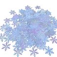 thumbnail image 1 of Snowflake Confetti DIY Shiny Creative Party Confetti Table Scatter for Christmas, 1 of 9