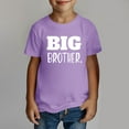 thumbnail image 2 of Icvfdpl Boys Tshirts Toddler Baby Big Bro Shirt Promoted Announcement Baby Soft Loose T Shirt 8-9 Years, 2 of 4