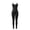 Black, variant on Women's Crisscross Sleeveless Bodycon Cami Jumpsuit Seamless Backless Workout Yoga Pants Rompers Grey L