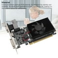 thumbnail image 4 of Tarjeta Gráfica, Ventilador De Refrigeración PCI Express X16 1.1 Tarjeta Gráfica De PC De 64 Bits DDR3 Para Reemplazo, 4 of 7