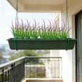 thumbnail image 2 of Artificial Boston Fern, UV Resistant Hanging Plant, Realistic Faux Greenery for Indoor and Outdoor Porch, Patio, and Home Decor, 2 of 6