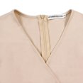 thumbnail image 3 of Womens Elegant V Neck Bell Sleeve Party Club Formal Wedding Guest Midi Dresses, 3 of 8