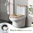 thumbnail image 4 of HELLHERO Fashion - Elastic Edge, Universal Toilet Lid Seat Cover for Household, Elastic Bottom, 4 of 8