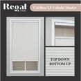 thumbnail image 6 of REGAL ESTATE , 12BOTTLE , Cordless 1.5" Light Filtering Top Down Bottom Up Cellular Shades, 40"W x 72"H, White, Blinds for Indoor Windows, Shades for Bedroom, Living room, 6 of 6
