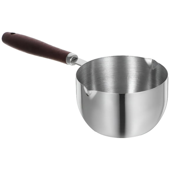 ACDANC Oil Pot Butter Melting Pot Stainless Steel Butter Warmer Pan Small Pot Kitchen Supply