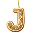 thumbnail image 1 of Adorno Navideño con 26 Letras, Colgante para Árbol de Navidad, Adornos Personalizados, Decoración Navideña, Decoración Colgante para Árbol de Navidad., 1 of 1