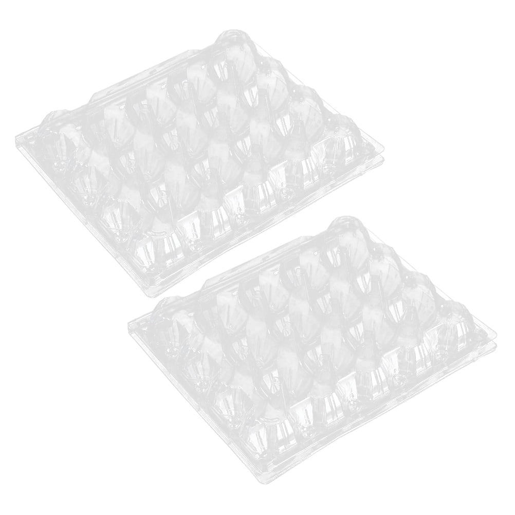 10pcs Portable Transparent Plastic Egg Tray with 20 Malaysia Ubuy