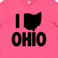 thumbnail image 4 of Inktastic I Love Ohio with State Silhouette Youth T-Shirt, 4 of 5