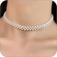 thumbnail image 1 of Colliers pour Femmes Collier de Perles pour Femmes Collier à Breloques Collier Ras-du-Cou de Perles Collier Perlé Bijoux de Mariage et de Bal Cadeaux Tendance pour Femmes, 1 of 7