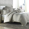thumbnail image 2 of Michael Amini Captiva 9-piece Fabric Queen Comforter Set in Tan/Neutral, 2 of 20