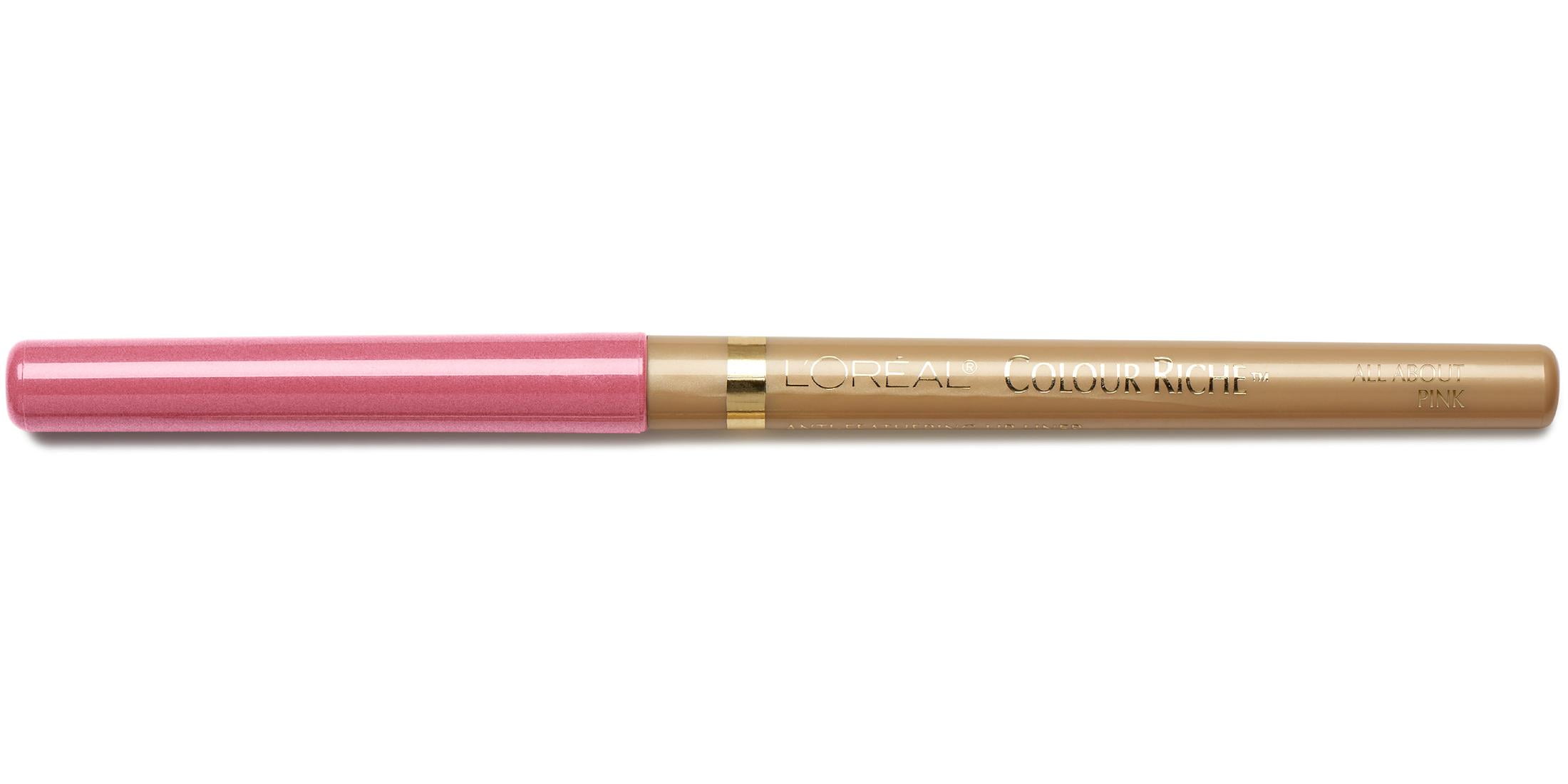 (2 pack) L'Oreal Paris Colour Riche Lip Liner, All About Pink