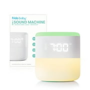 Frida Baby 3-in-1 Bluetooth White Noise Sound Machine, Gentle Sunrise Sleep Trainer Nightlight, and Alarm Clock for Nursery or Kid's Bedroom
