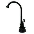 thumbnail image 5 of Westbrass Docalorah 10" 2-Handle Hot and Cold Water Dispenser Faucet with Digital Tank and Filter, Matte Black, 5 of 15