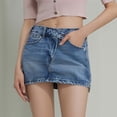 thumbnail image 3 of WILLBEST Vestido De Mujer, Minifalda Vaquera Informal De Verano Para Mujer, Falda Midi Versátil Para Uso Diario, Atuendo Moderno Para Climas Cálidos, 3 of 3