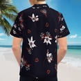 thumbnail image 6 of High Quality Hawaiian Shirts for Men Short Sleeve Aloha Beach Shirt Floral Summer Casual Button Down Shirts Blouses LBPPEN, 6 of 7