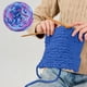 thumbnail image 2 of Corbatas de Hilo de Lana de Leche Colorantes Color Hilo de Lana Gruesa para Tricotar Ganchillo Manta de Bebé Tricotar Y Ganchillo Hilo, 12x10x10cm Hilo de Algodón Azul, 2 of 6