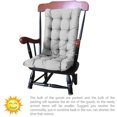 thumbnail image 6 of Leott Recliner Cushion Folding Chair Cotton Cushion Lunch Break Chair Cotton Cushion Lazy Cushion with Buckle Gray, Polyester Seat Cushion, 1X Seat Cushion, Big Discount!, 6 of 7