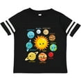 thumbnail image 3 of Inktastic Cute Planets, Solar System, Space, Cosmos, Galaxy Boys or Girls Toddler T-Shirt, 3 of 5