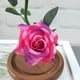thumbnail image 3 of Xihbxyly Rosa Romántica de Cristal, Vidrio de Borosilicato Alto, Luces Led Alimentadas Por Usb, Base de Madera de Pino, Decoración para Bodas, Regalo Festivo, Ambiente Elegante, Tamaño 5.71X5.71X9.06, 3 of 5
