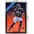thumbnail image 3 of NFL Chicago Bears - Justin Fields 21 Wall Poster, 14.725" x 22.375", Framed, 3 of 3