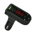 thumbnail image 4 of Transmisor FM para coche Bluetooth 5.0 Reproductor MP3 Cargador USB Luz ambiental con pantalla LED, 4 of 5