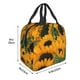 thumbnail image 3 of Disketp Sunflowers 7 for Insulated Lunch Bag for Women and Men, Perfect for Work, Hiking, Picnic, 3 of 8