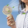 thumbnail image 3 of BotaniNest Portable Handheld USB Desk Fan With Flexible Tripod Stand For Personal At Home Travel, 3 of 4