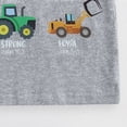 thumbnail image 5 of WUANDIXFA Boys Short Sleeve T-Shirt Dinosaur Cute Kids for 18 24 Months 2T3T4T5T6T Cotton Tees Crewneck Tops Basic Shirts,Grey,18-24 Months, 5 of 7