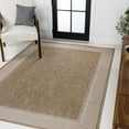 thumbnail image 4 of JONATHAN Y TUSCAN SUN 5 x 8 Area Rug, Hali Coastal Wide Stripe Border - Beige/Cream, TSN211A-5, 4 of 7