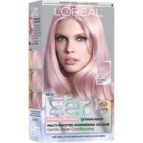 L Oreal Paris Feria Pastels Hair Color P2 Rosy Blush