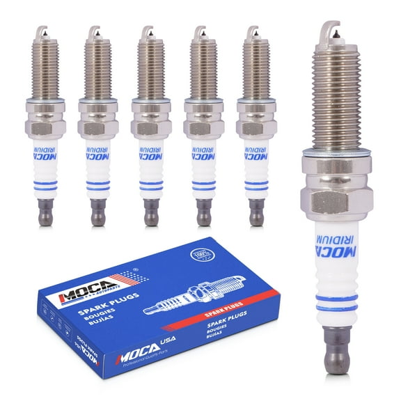 MOCA AUTOPARTS 6PCS Spark Plugs Fit for 2013-2018 Acura RDX 3.5L & 2009-2014 Acura TSX 2.4L & 2011-2020 Dodge Grand Caravan 3.6L & 2009-2019 Honda Ridgeline 3.5L & 2014-2020 Kia Cadenza 3.3L