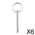 thumbnail image 1 of DYNWAVECA 6 Bimini Top Quick Release Spring Pin 5x76mm Stainless Steel, 1 of 8