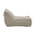 thumbnail image 2 of Christopher Knight Home 48" Outdoor Bean Bag Lounge Chair, Plush Foam Filled, Patio Garden Seating, Beige, 2 of 10