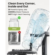 Grownsy EaseClean Bottle Washer Pro | All-in-One Bottle Washer and Sterilizer and Dryer | Baby Bottle Washer for Bottles, Pump Parts & Baby Essentials | Replaces Hand Washing