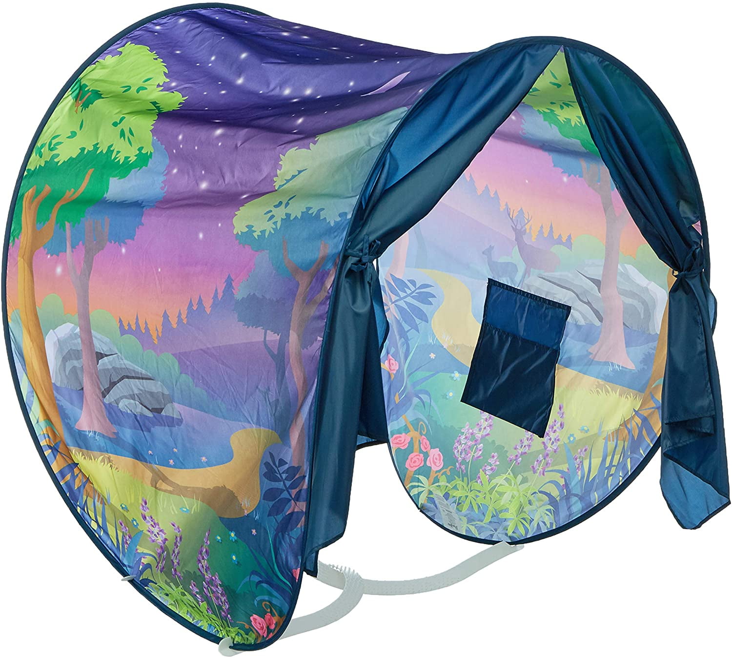 Dream Tents Space Adventures Kids Pop Up Tent Fits all Twin Beds 3+ 