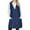 Dark Blue-02, variant on HTNBO Puffer Vest Women Winter Warm Long Quilted Sleeveless Jackets with Pockets Fall Fashion Zip Up Puffy Coat Outerwear