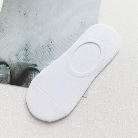 

Rong Yun Sneaker Socks Men Women Footies Invisible Short Silicone Pad Non-Slip