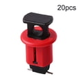 thumbnail image 2 of Mini interruptor de circuito seguro de resistencia a la resistencia al desgaste ajustable, rojo, rojo, rojo, candado industrial, antirrojo, MCPO 20 piezas sidaley TO001363-01B, 2 of 6