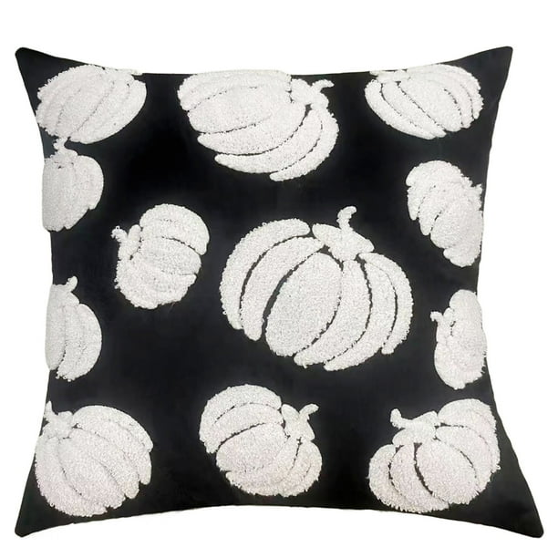 Funda De Cojín Decorativa De Calabaza De Halloween Cojín Decorativo De Otoño Para El Hogar Halloween Funda De Cojín 45 X 45 Cm Funda De Cojín Decorativa