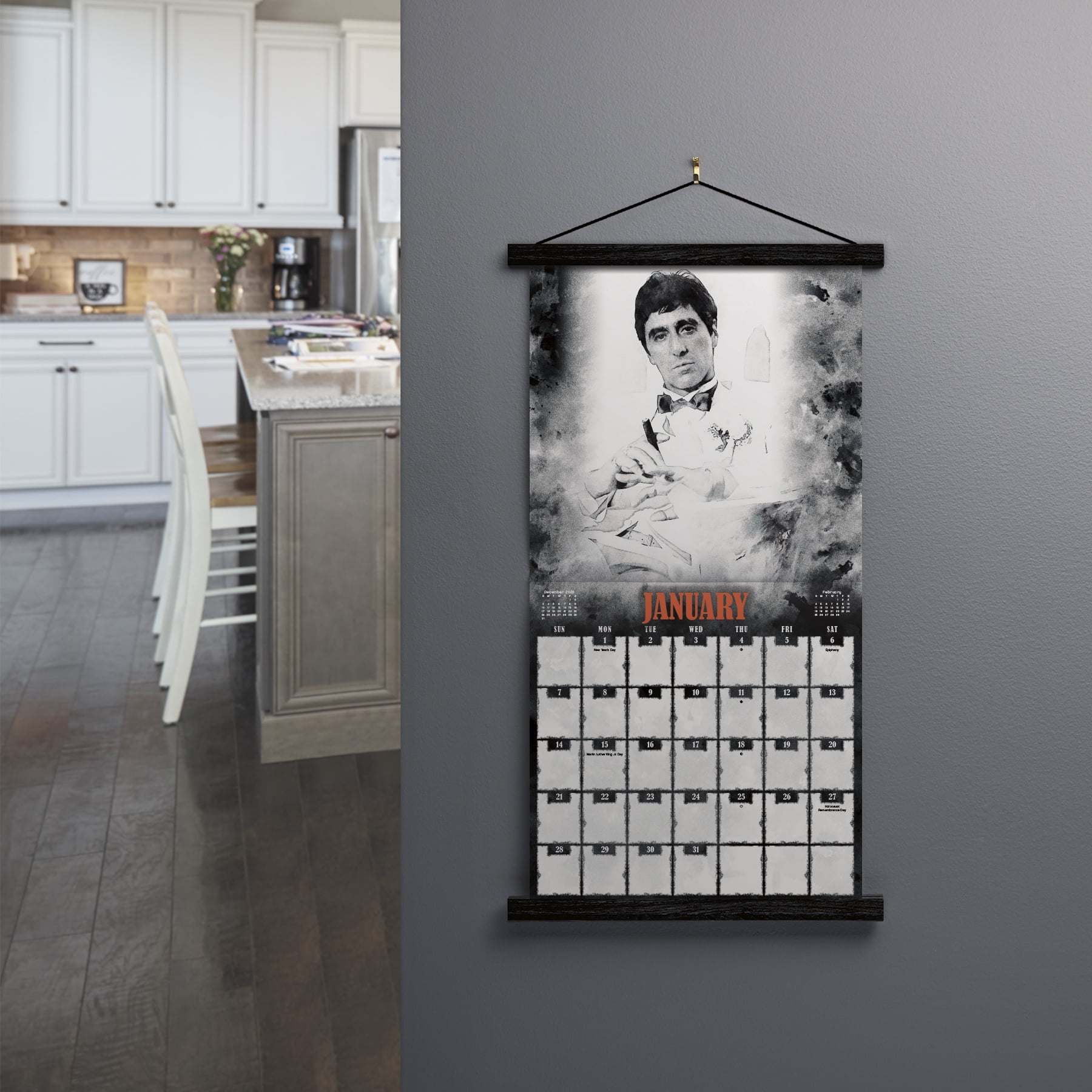 Trends International 2024 Scarface 2024 Scarface Wall Calendar