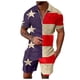 thumbnail image 4 of Playeras De Hombre Camisa A Cuadros Para Hombre, Camisa Con Solapa Y Botones, Estampados Gráficos Degradados, Camiseta De Manga Corta Con Estampado Urbano Para Exteriores, 4 of 4