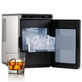 thumbnail image 1 of VEVOR Countertop Ice Maker, 22 lbs per Day, Self-Cleaning Portable Machine with Tong, Drawer-Style Ice Access, Ice-Making Machine with Large Square Cubes, for Home, Kitchen, Office, Bar & Party, 1 of 9