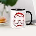 thumbnail image 3 of CafePress - Hipster Christmas - 11 oz Ceramic Mug - Novelty Coffee Tea Cup, 3 of 4