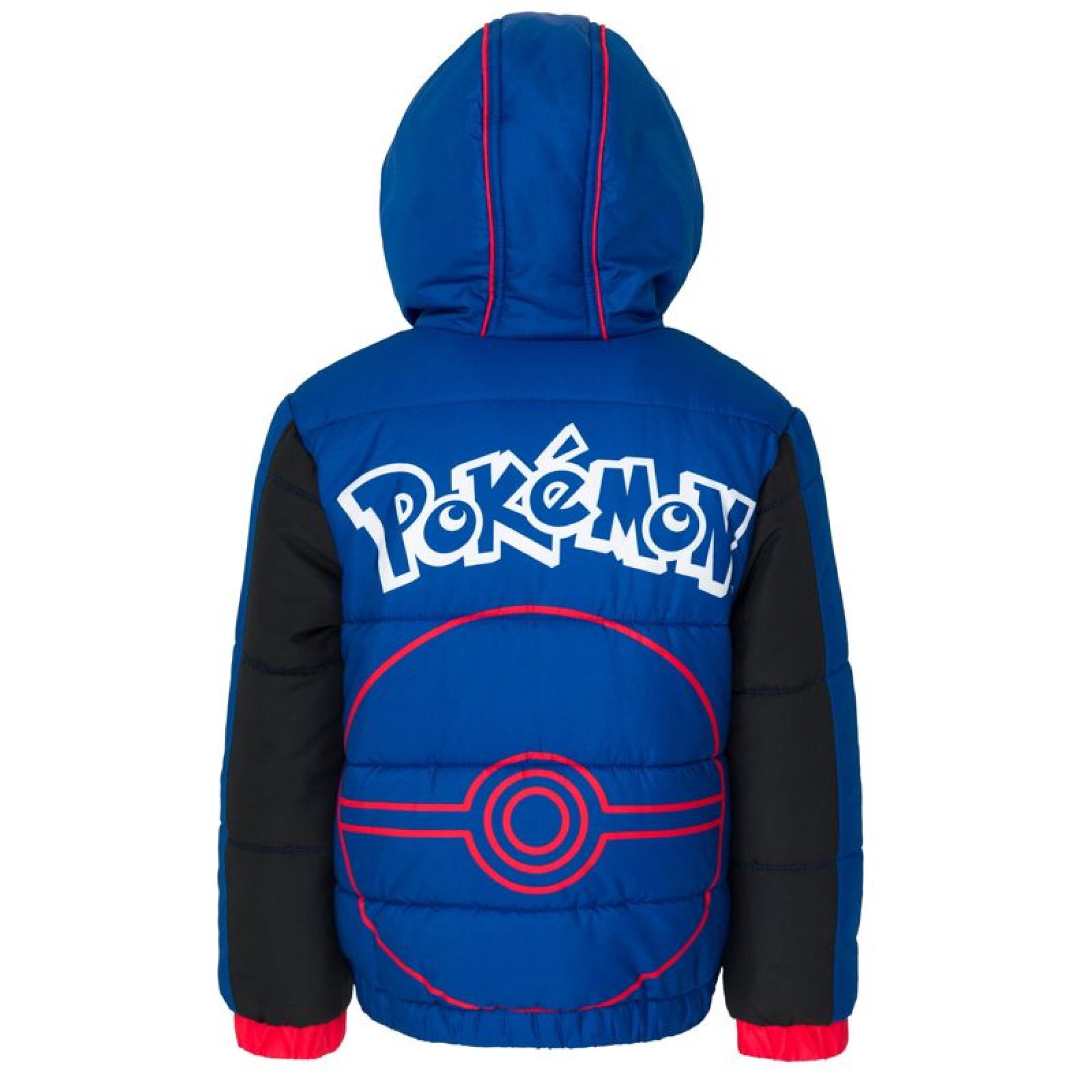 Pokemon Trainer Kids Puffy Jacket Coat-Size 10/12 - Walmart.ca